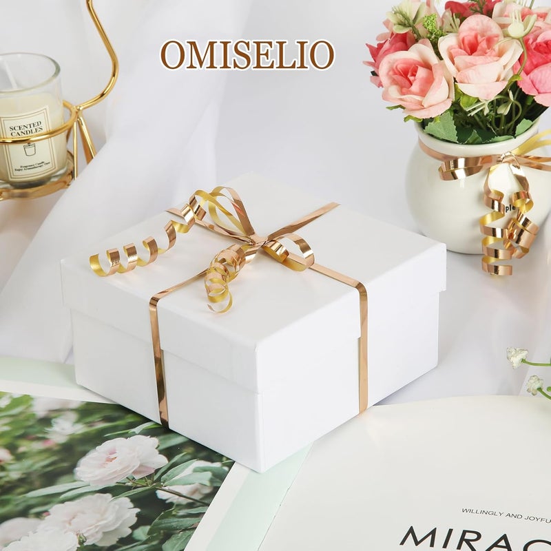 OMISELIO Rose Gold Curling Ribbon, 500 Yard Shiny Metallic Curling Ribbon for Gift Wrapping, Balloons, Weddings, Birthdays 3/16 - Image 4